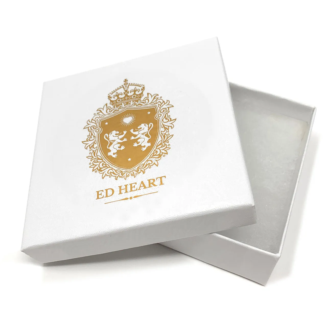 Elizabeth Small Stud Earrings with Ivory White Round Pearls from Swarovski Silver Toned Rhodium Plated