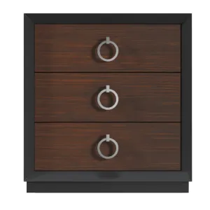 Emporio Black Nightstand SET