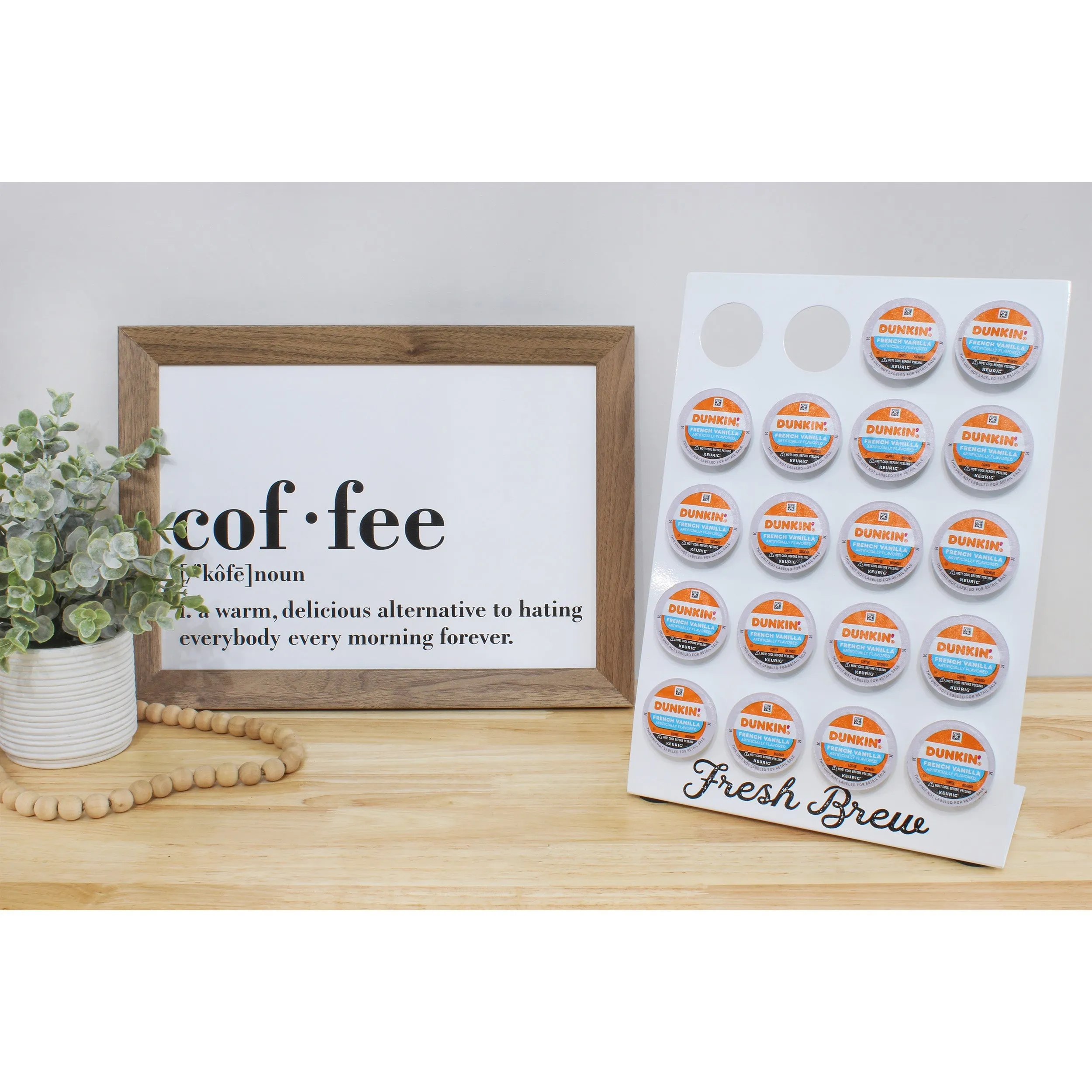Enamelware Coffee Pod Stand
