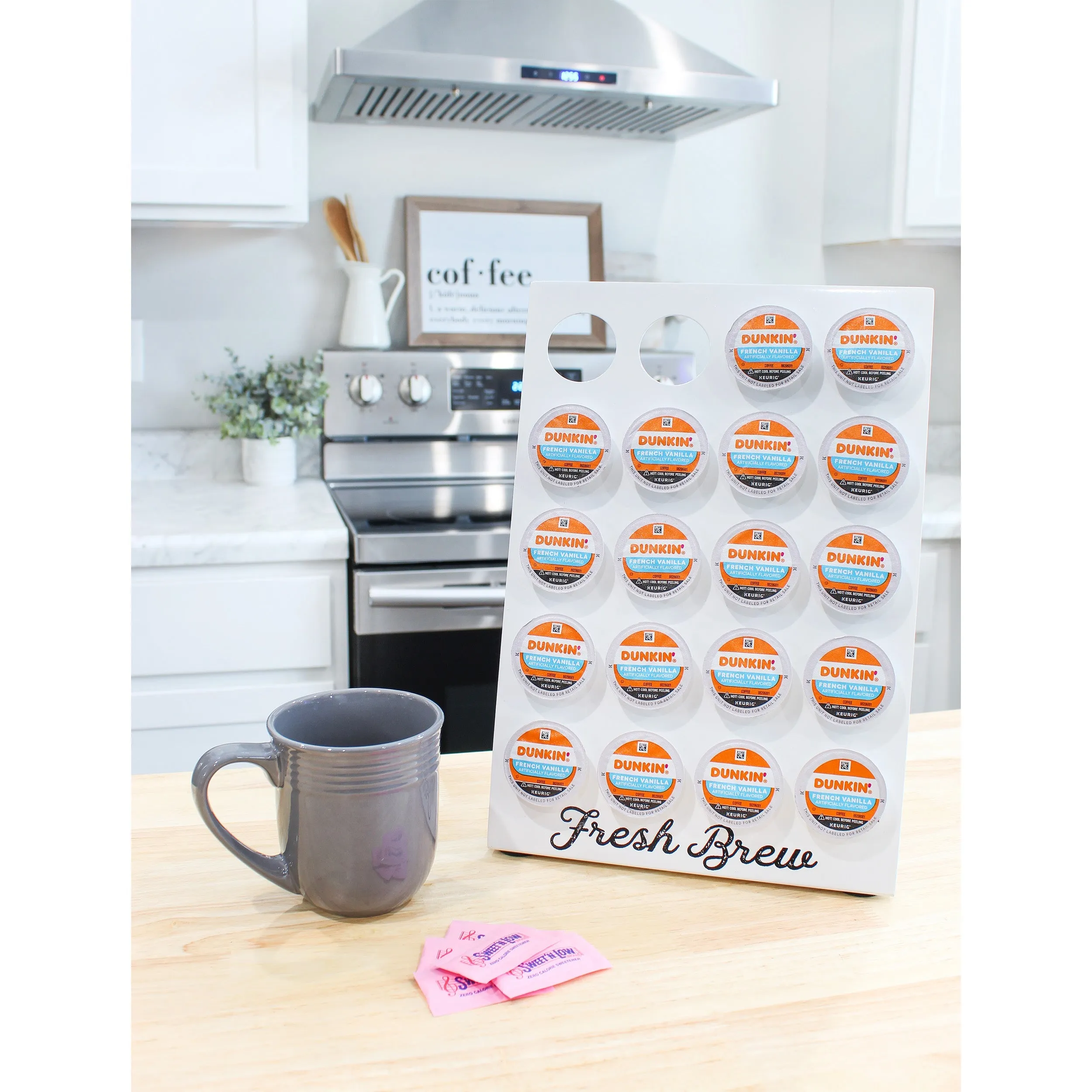 Enamelware Coffee Pod Stand