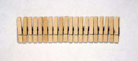 Forster Miniature Beechwood Spring Clothespins 100pcs