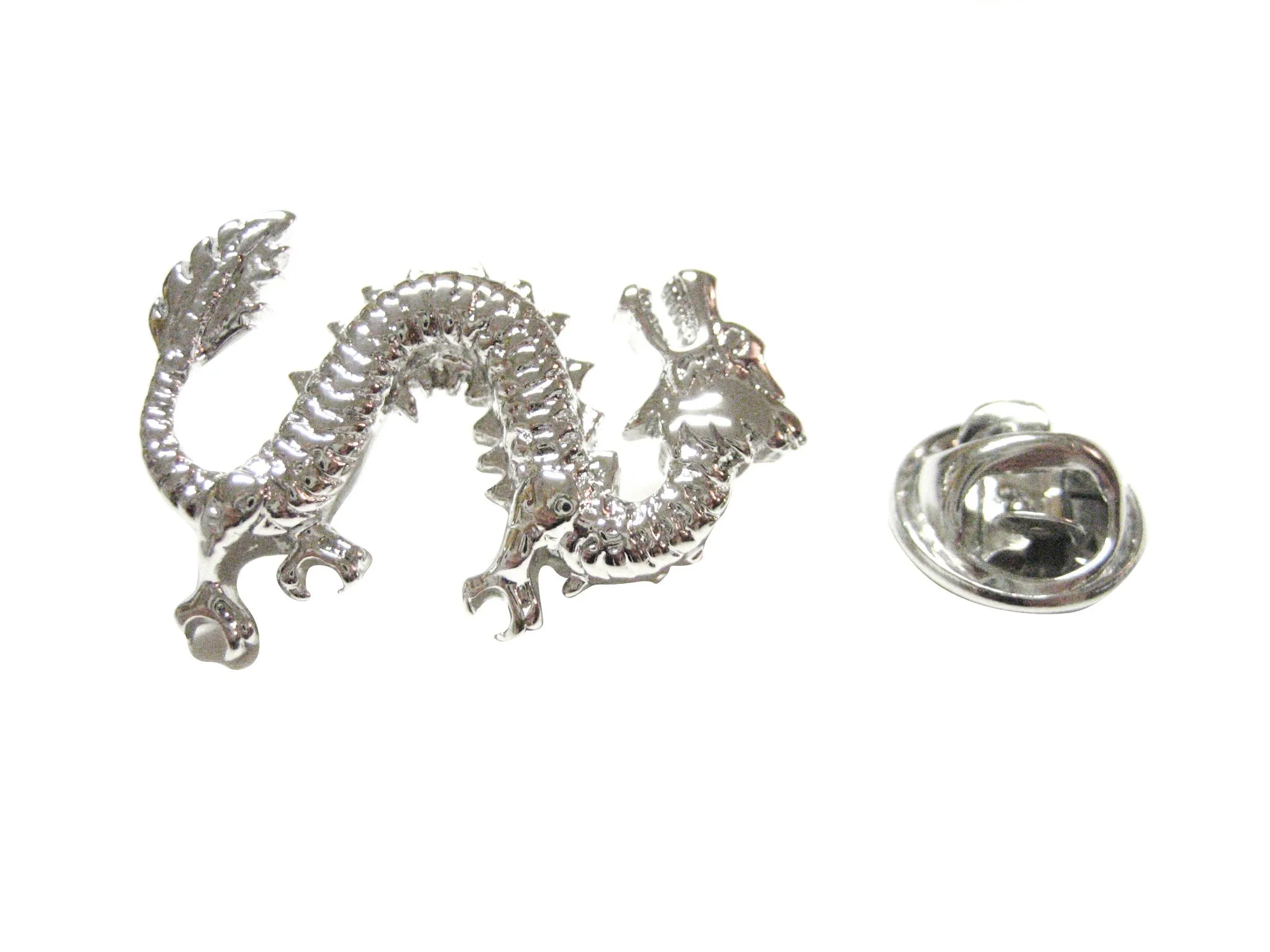 Full Length Dragon Lapel Pin