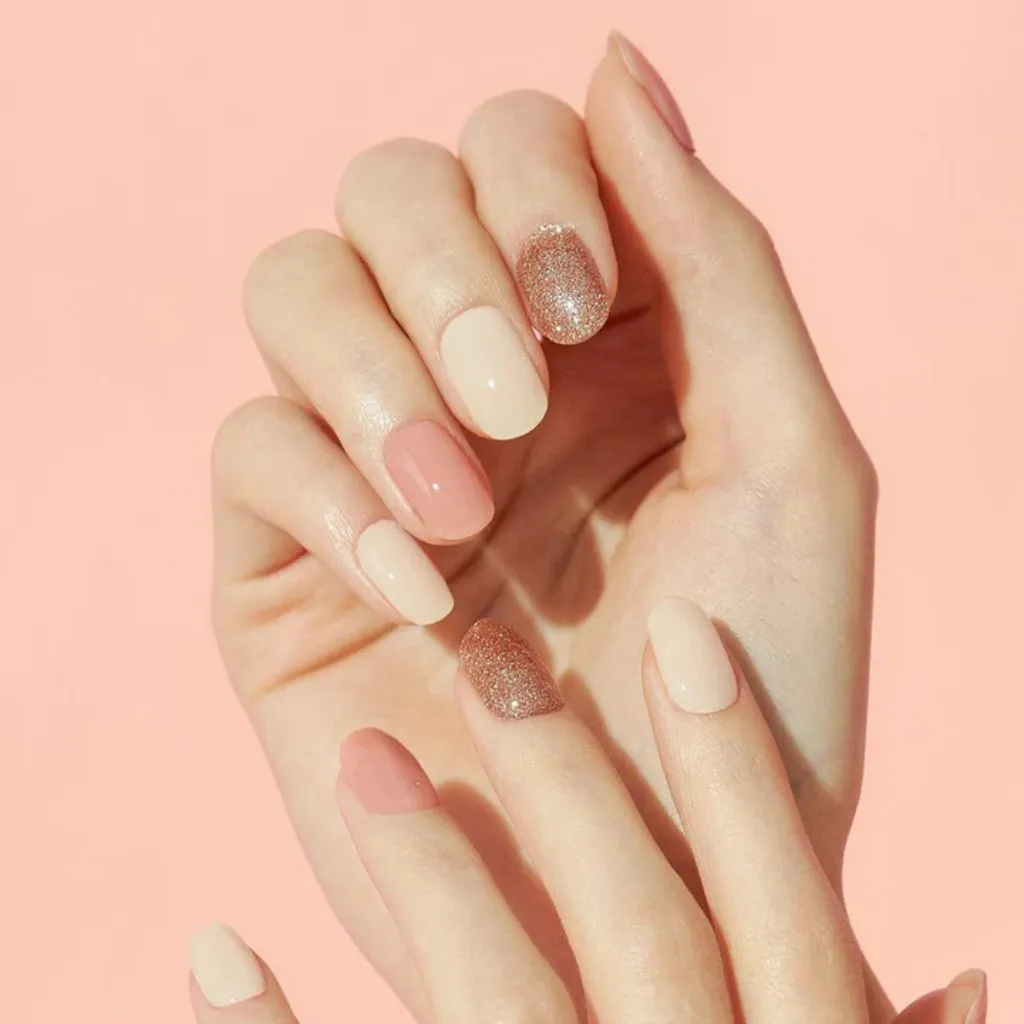 Gel Nail Sticker - Chiffon Glow