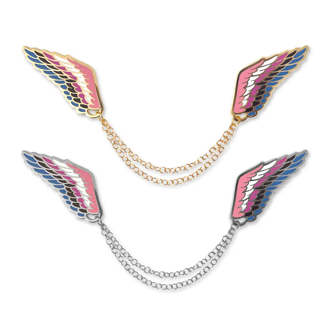 Genderfluid | LGBTQ  connected pins