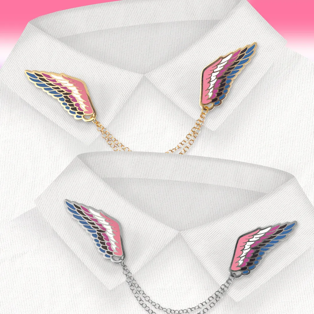 Genderfluid | LGBTQ  connected pins