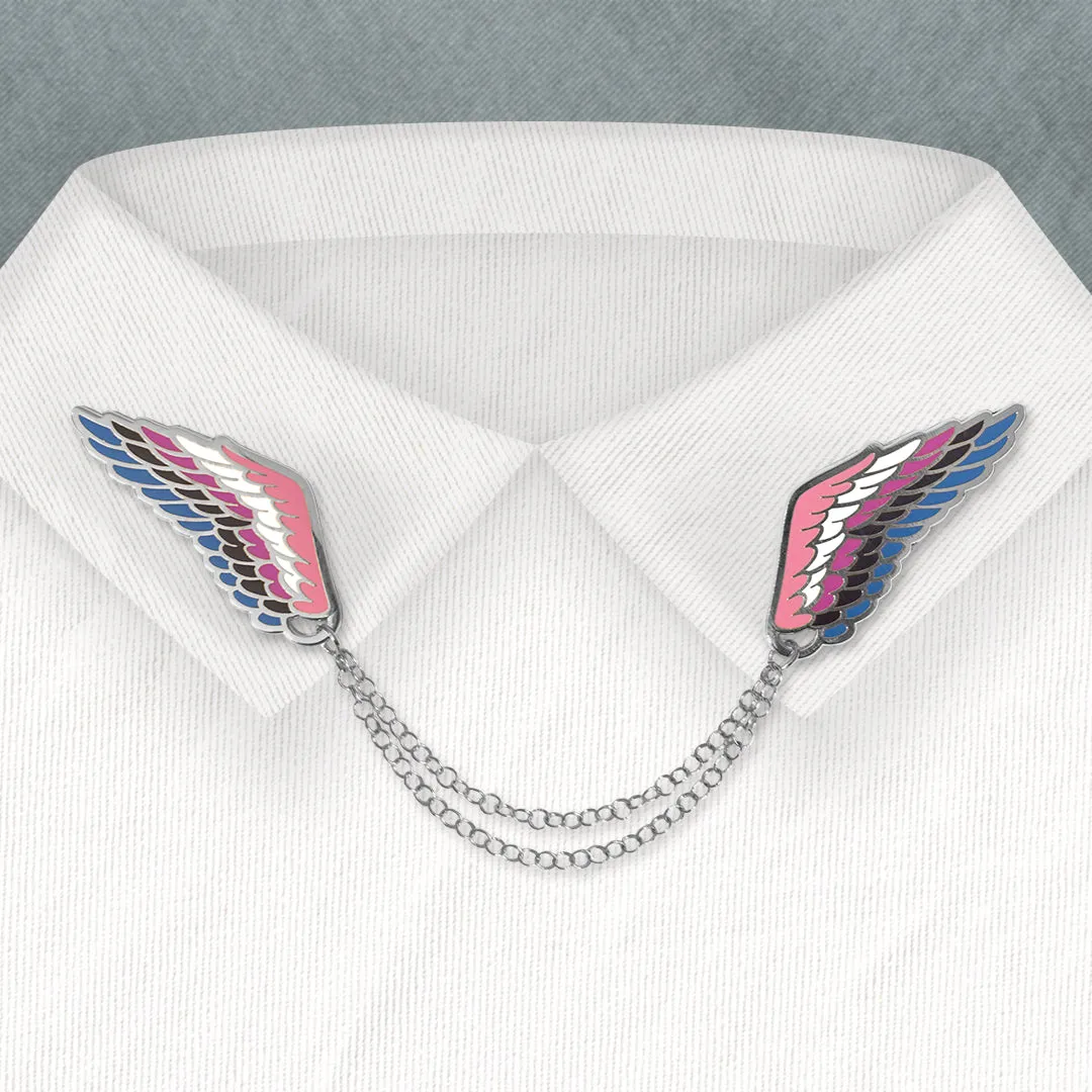 Genderfluid | LGBTQ  connected pins