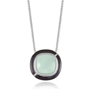 GEO CHALCEDONY PENDANT