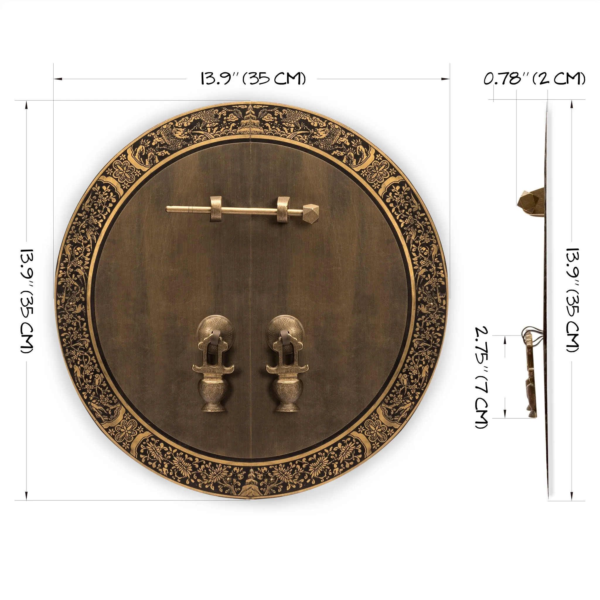 Giant Banquet Face Plate 13.75"