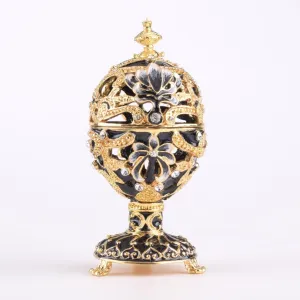 Gold & Black Faberge Egg