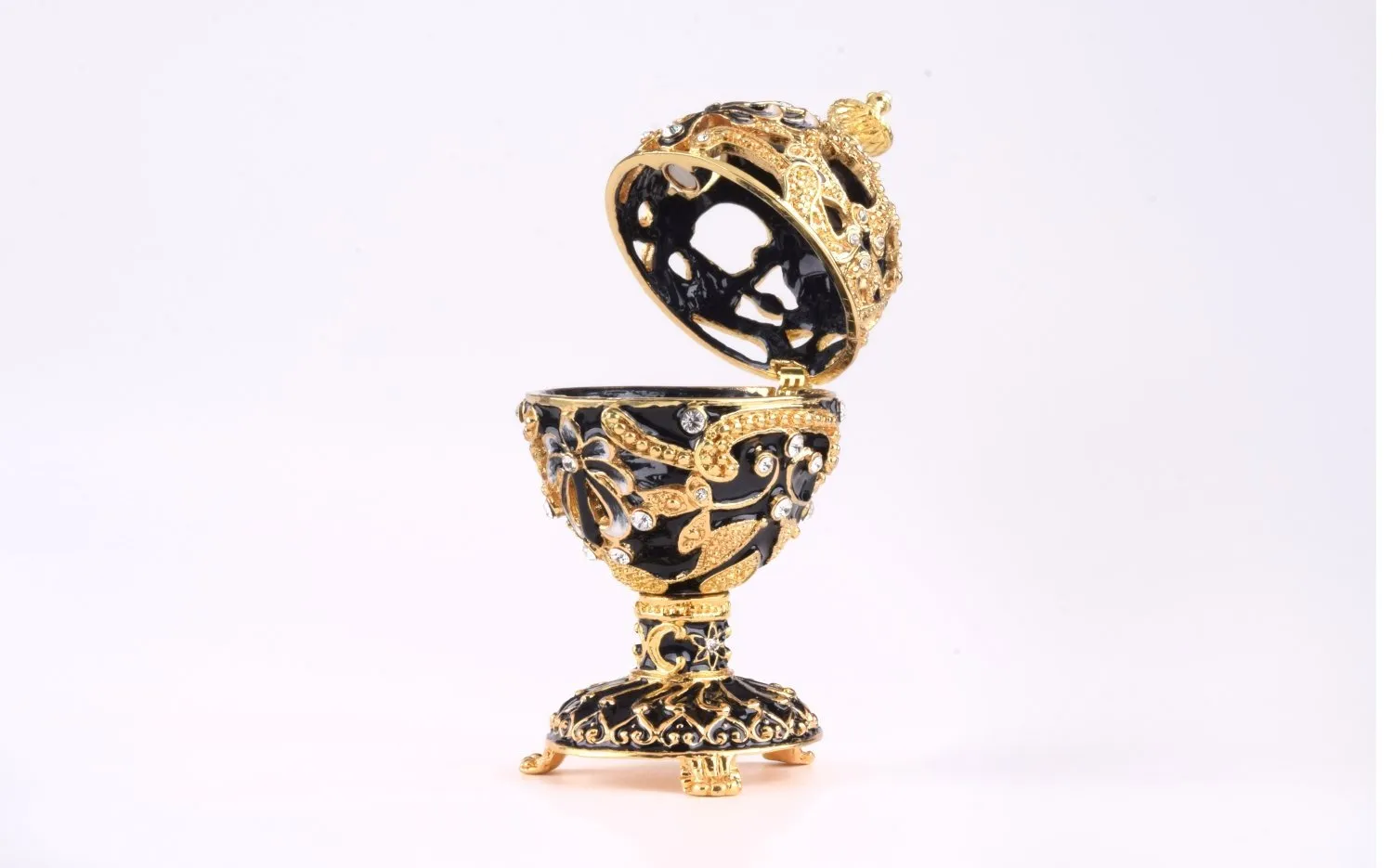 Gold & Black Faberge Egg