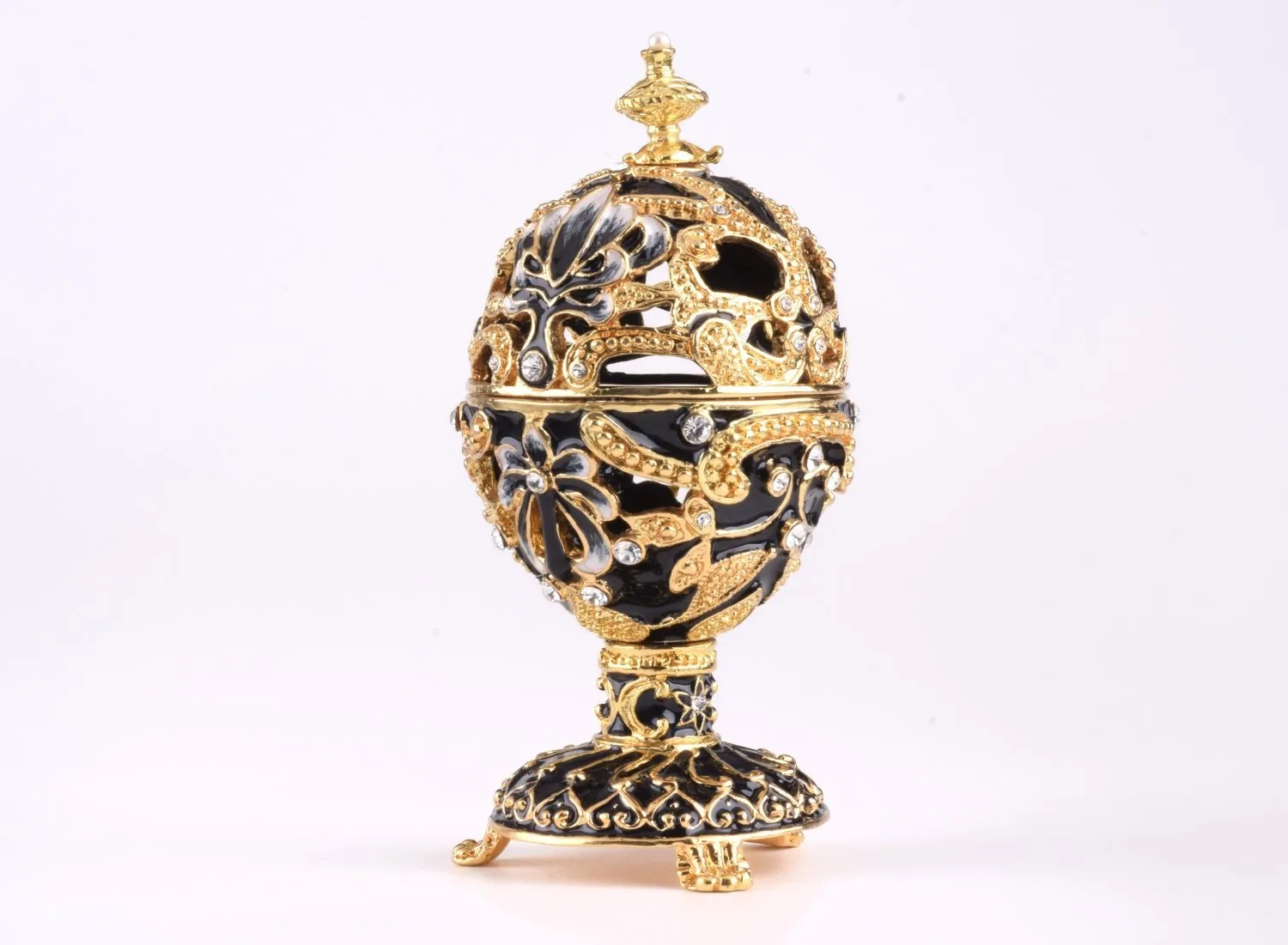 Gold & Black Faberge Egg