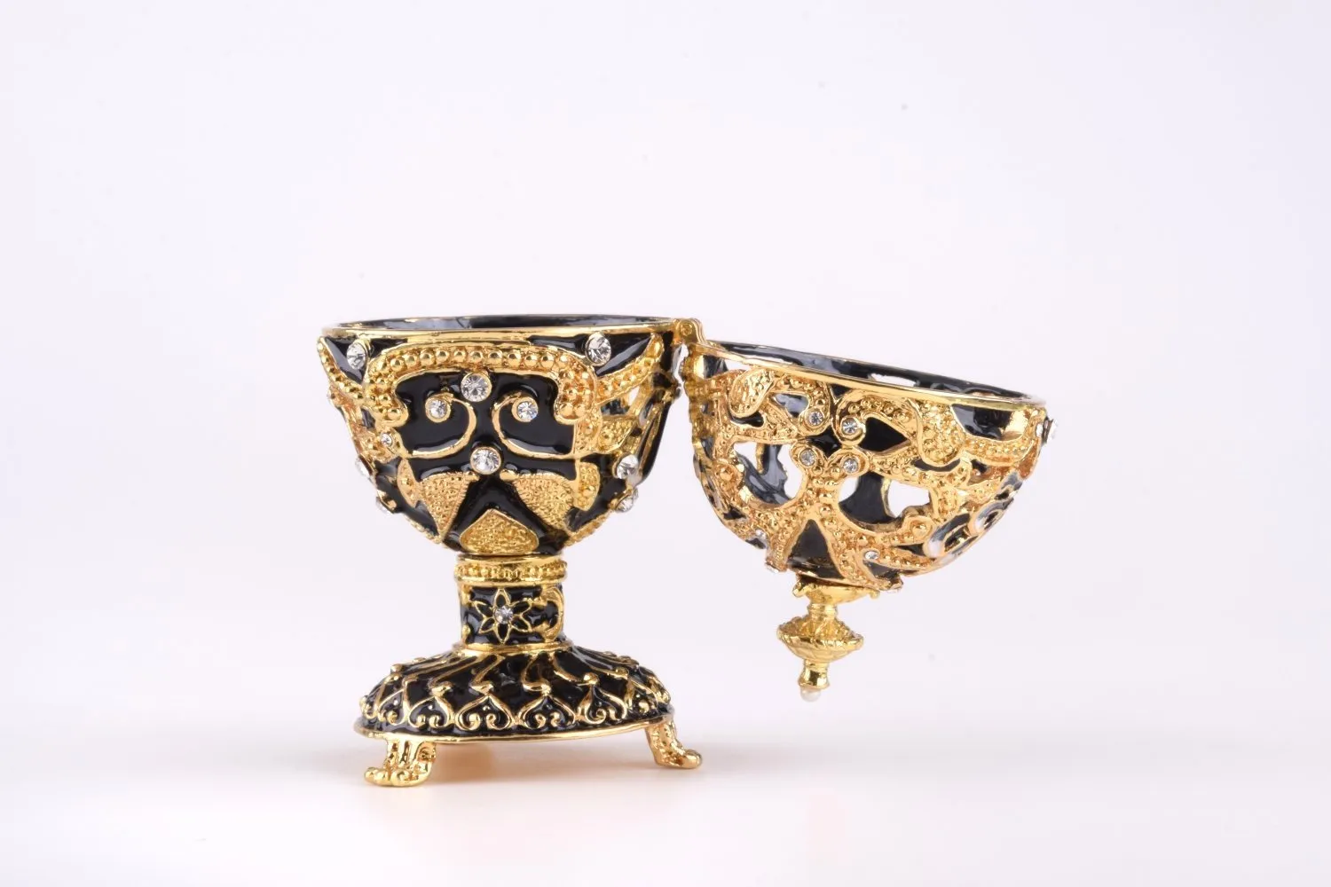 Gold & Black Faberge Egg