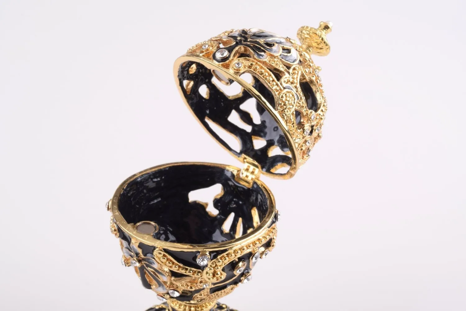 Gold & Black Faberge Egg