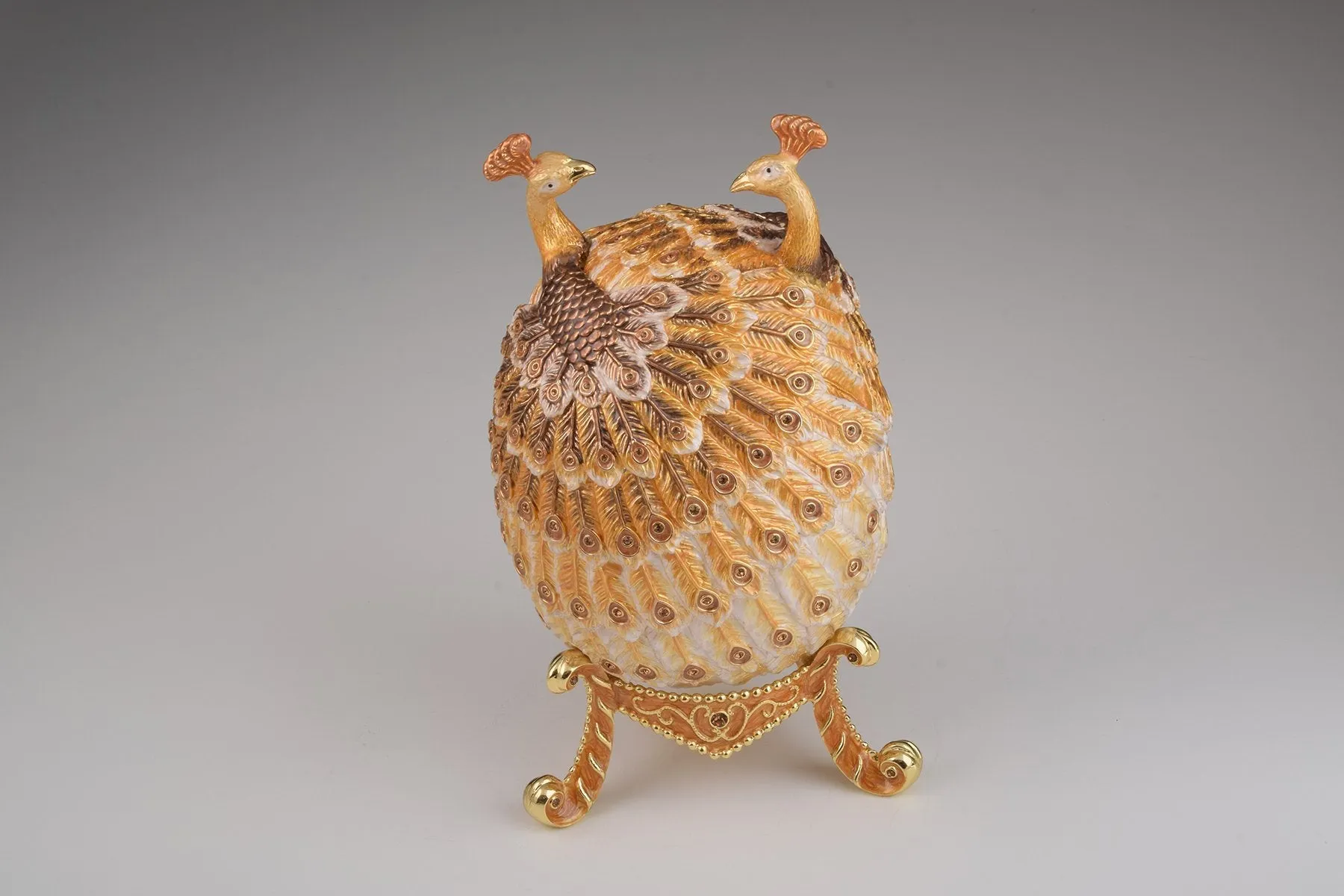 Gold Peacocks Faberge Egg