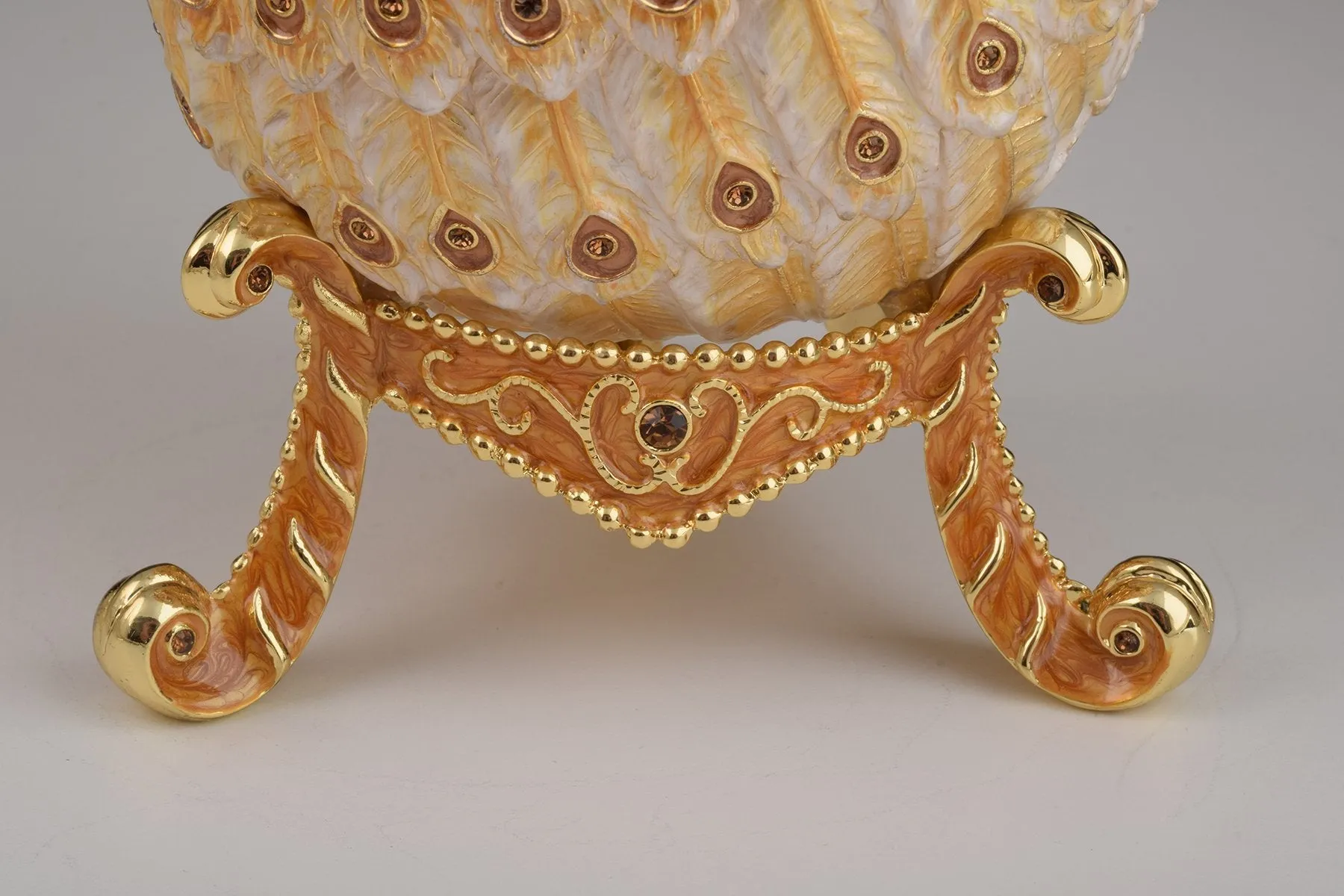 Gold Peacocks Faberge Egg