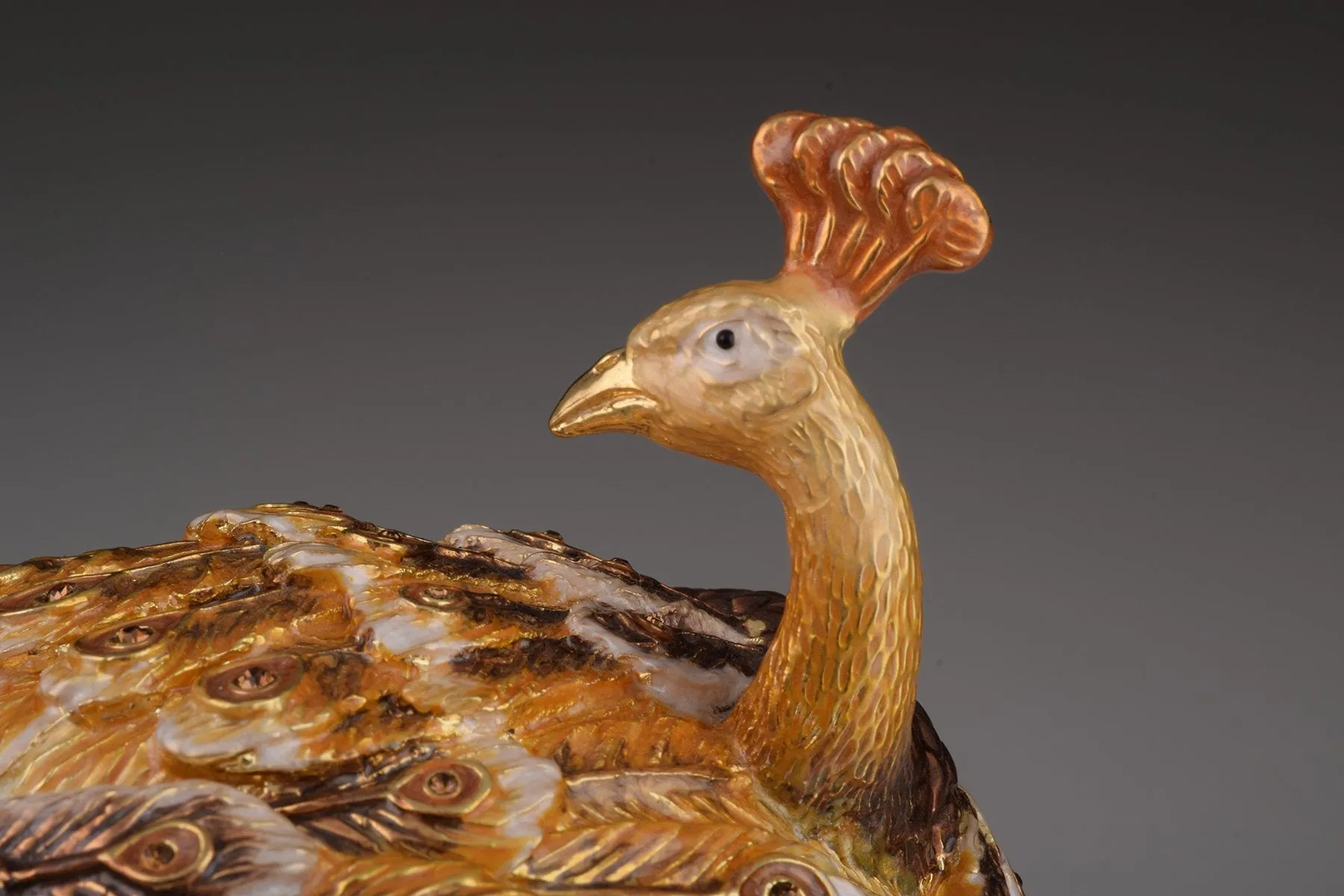 Gold Peacocks Faberge Egg