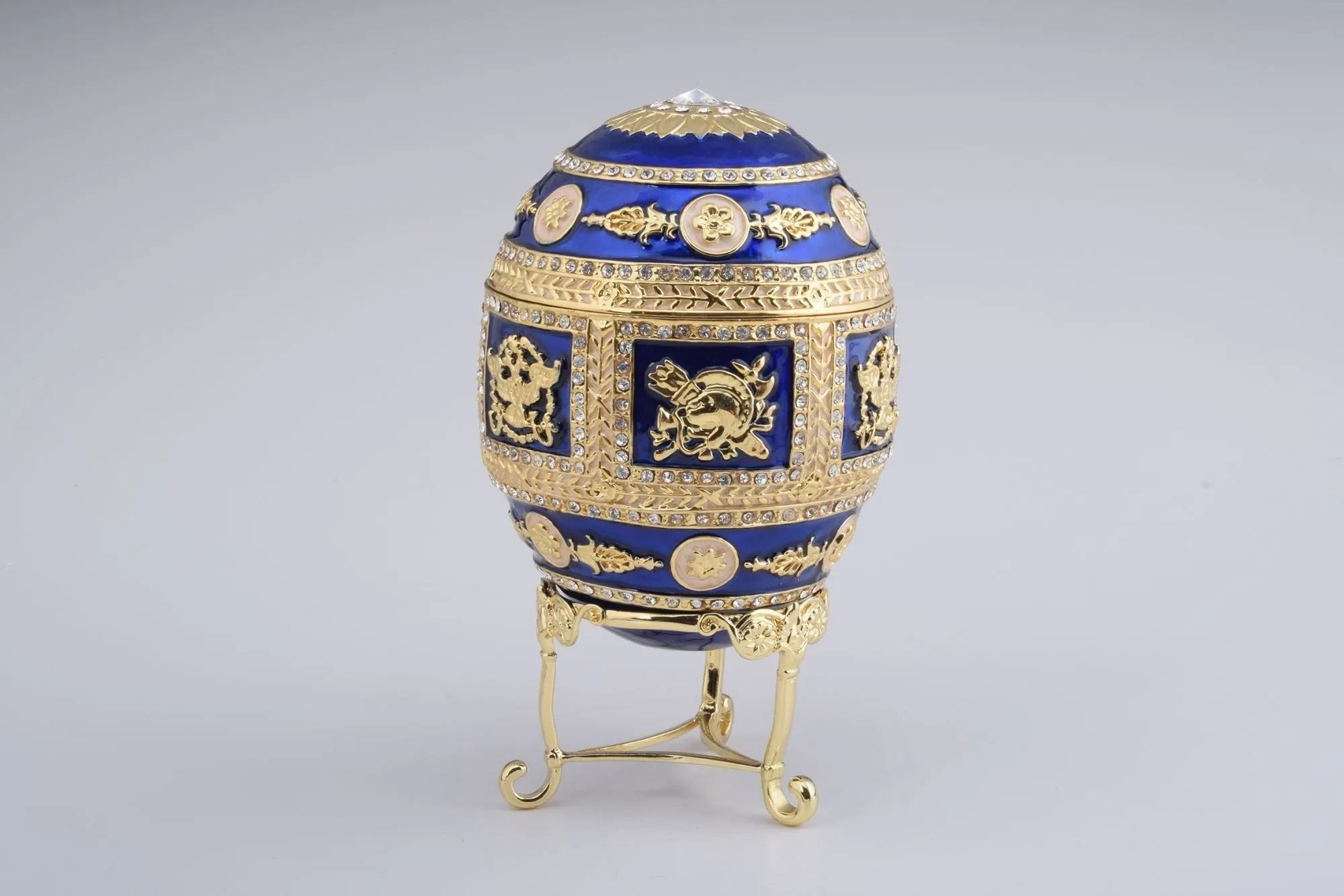 Golden Blue Faberge Egg