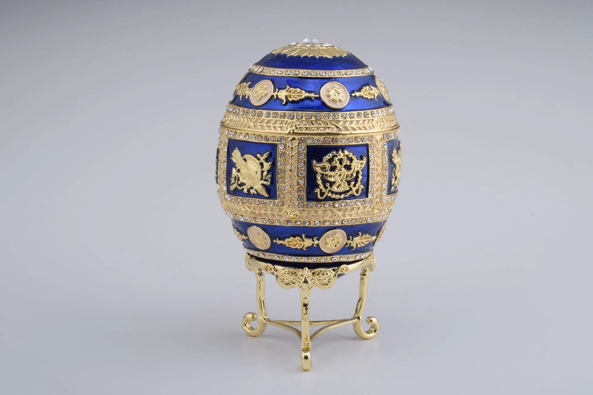 Golden Blue Faberge Egg