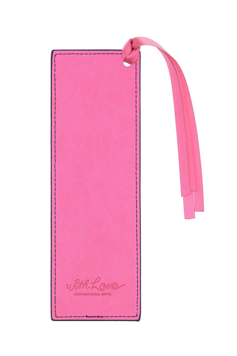 Grateful Heart Floral LuxLeather Page Marker