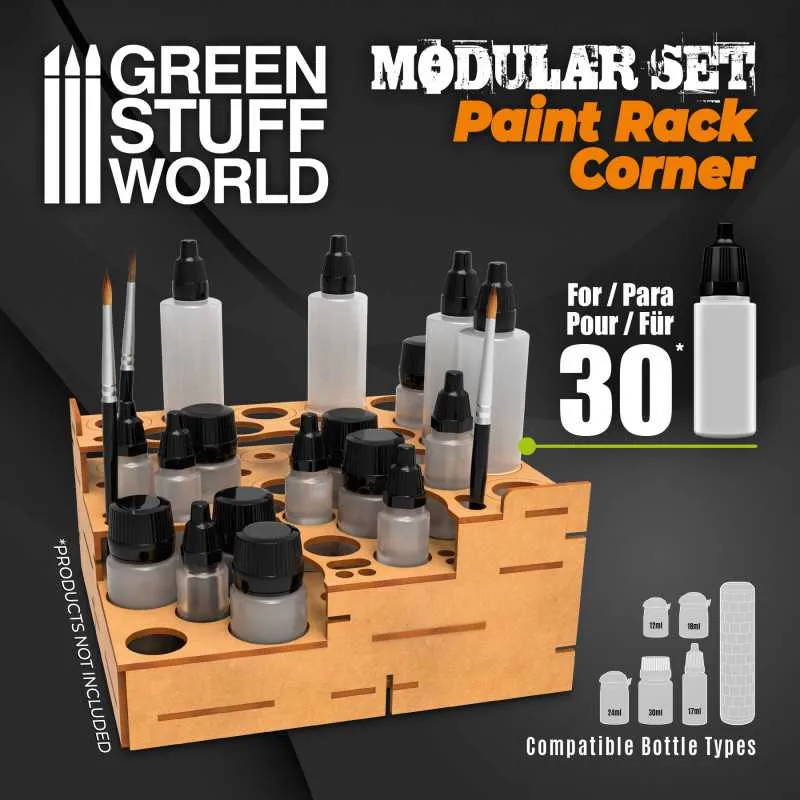 Green Stuff World: Paint Rack Corner