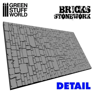 Green Stuff World: Small Bricks Rolling Pin