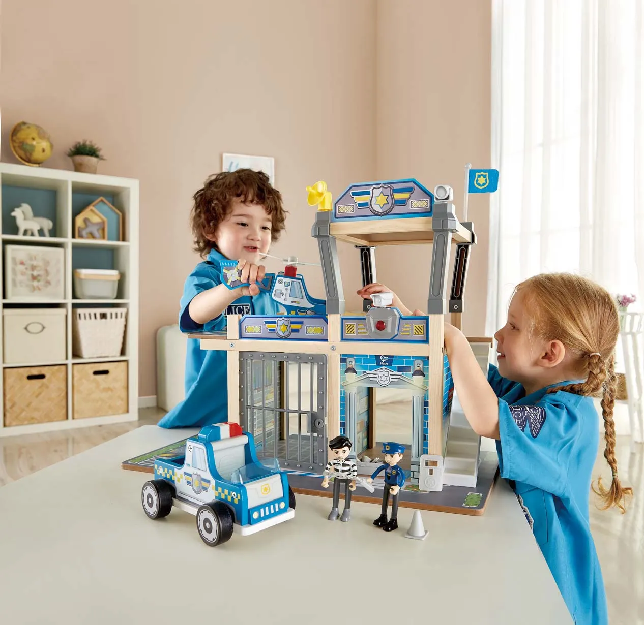 Hape Metro Police Dept Playset