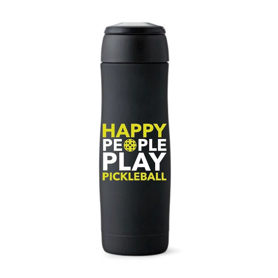 Happy People Play Pickleball Decal for your Yeti / Camelbak Water Bottle - Water Bottle Pickleball Decal