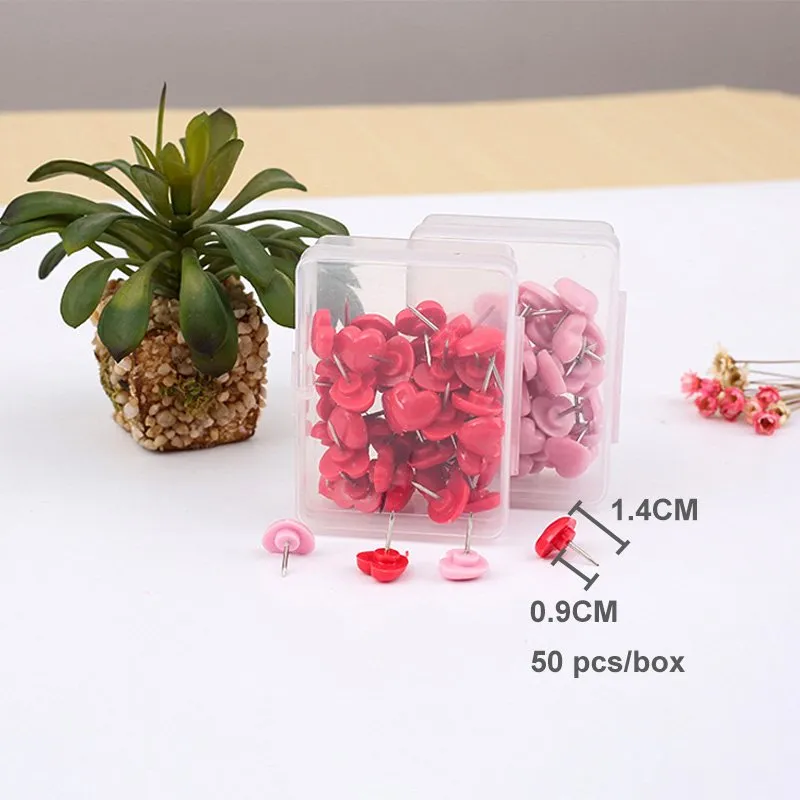 Heart Push Pins