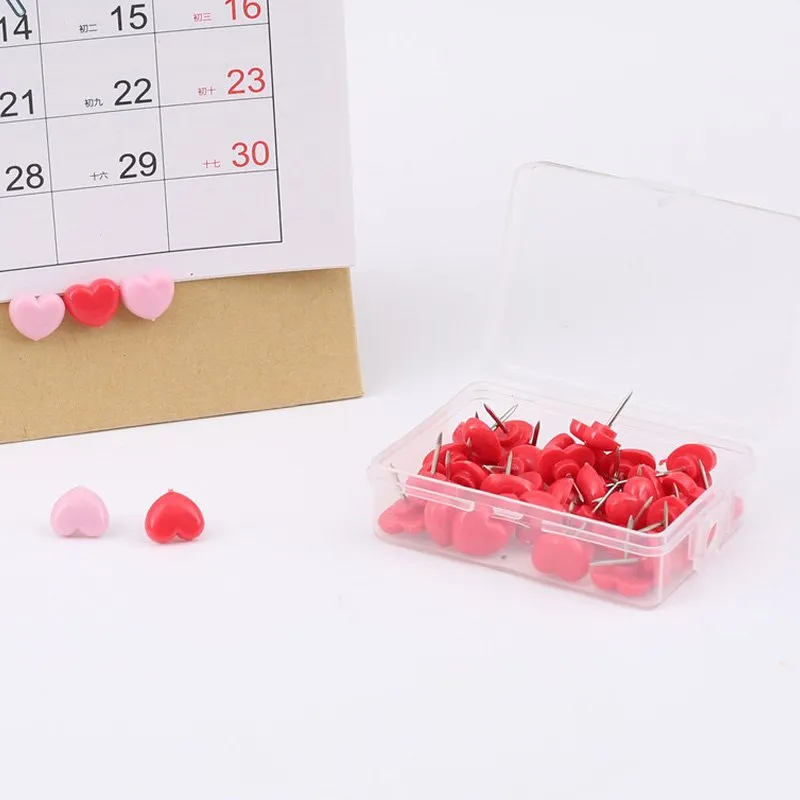 Heart Push Pins