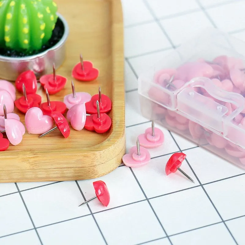 Heart Push Pins