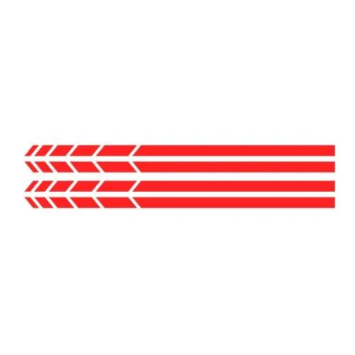 HotMeiNi Car Sticker 2sets4pcs Rearview Mirror Side Decal Stripe Vinyl Truck Vehicle Body Accessories Black/Sliver 20*0.7cm