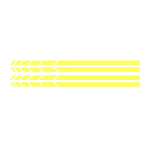 HotMeiNi Car Sticker 2sets4pcs Rearview Mirror Side Decal Stripe Vinyl Truck Vehicle Body Accessories Black/Sliver 20*0.7cm
