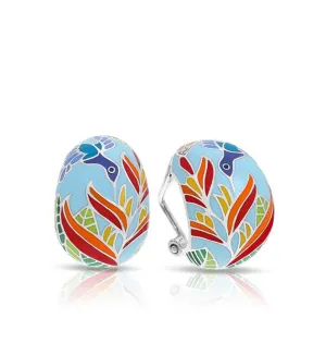 HUMMINGBIRD SKY BLUE EARRINGS
