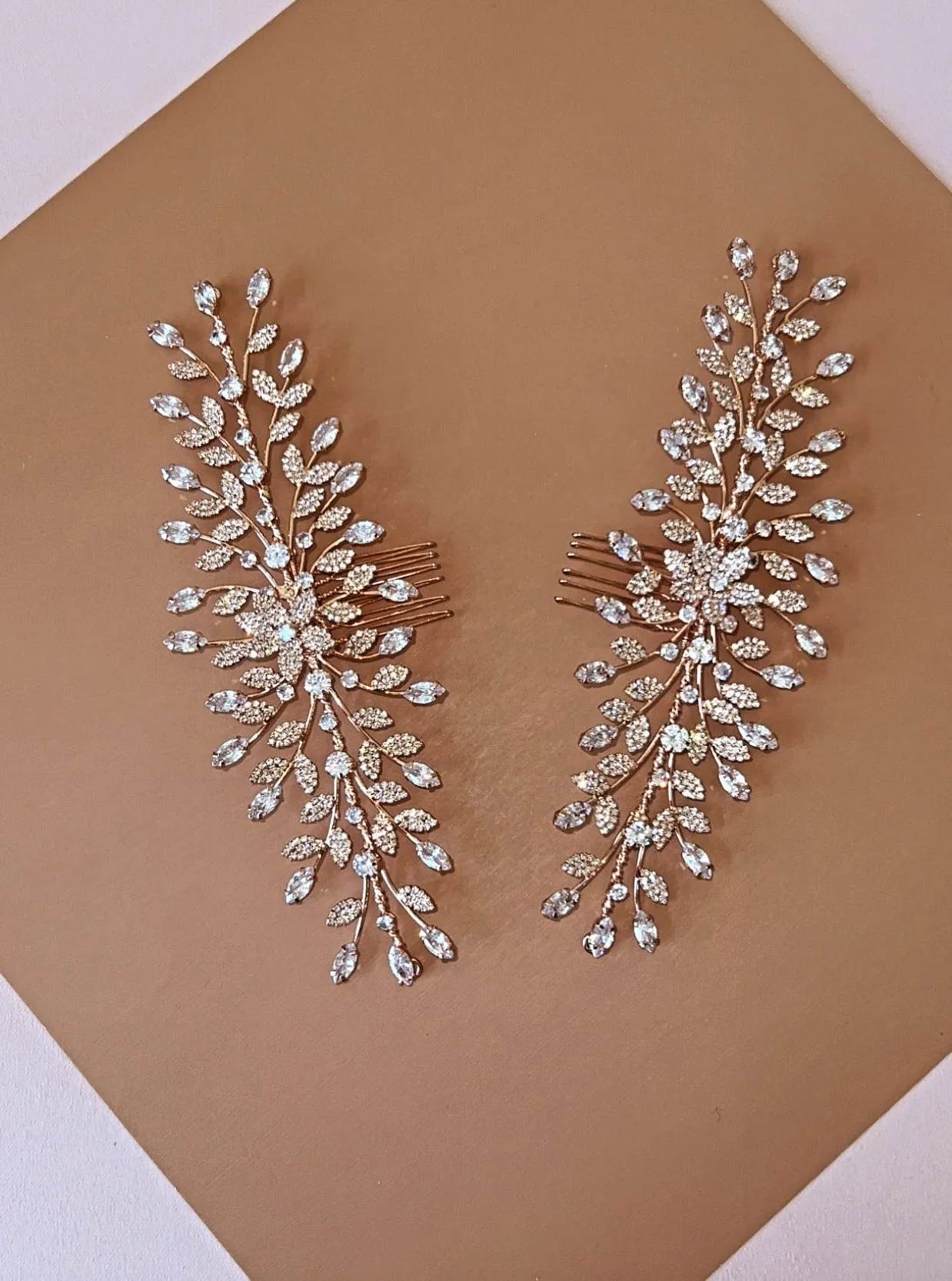 JACQUELINE Bridal Headpiece, Swarovski Hair Comb