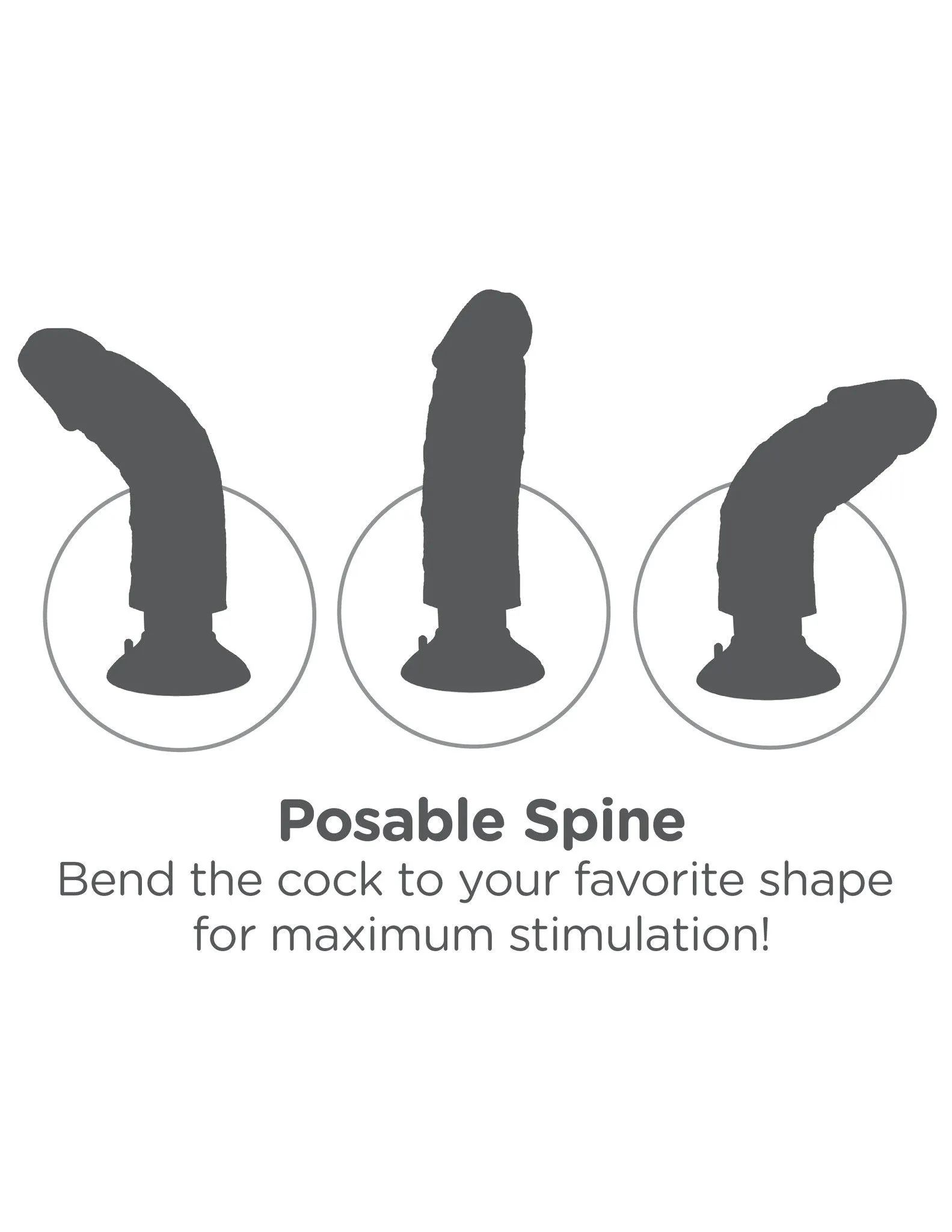 KING COCK 10 in. Vibrating REALISTIC DILDO