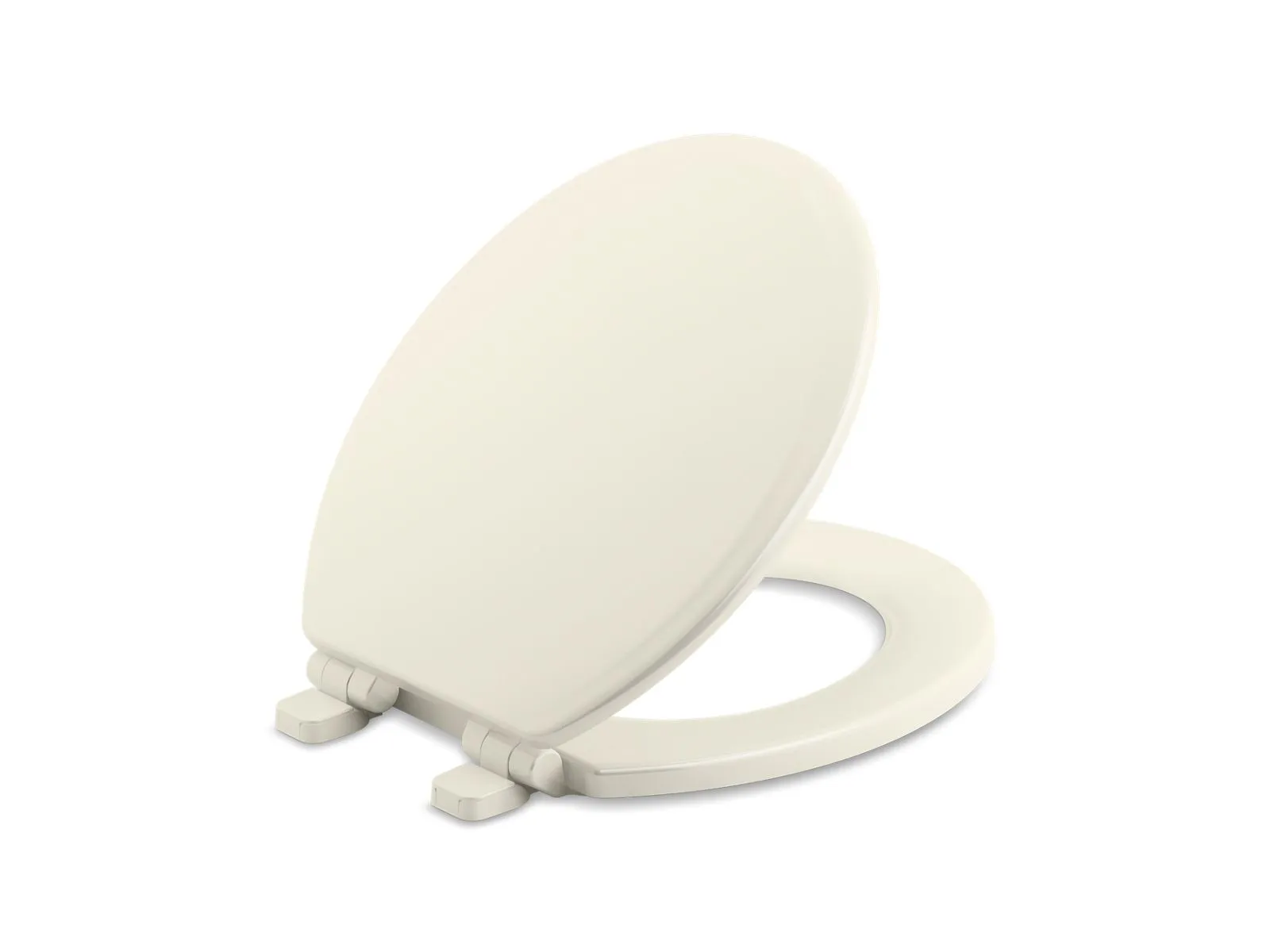 KOHLER K-20455 Ridgewood Quiet-Close round-front toilet seat