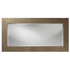 Lancelot Rectangular Mirror - Silver Leaf - Howard Elliott
