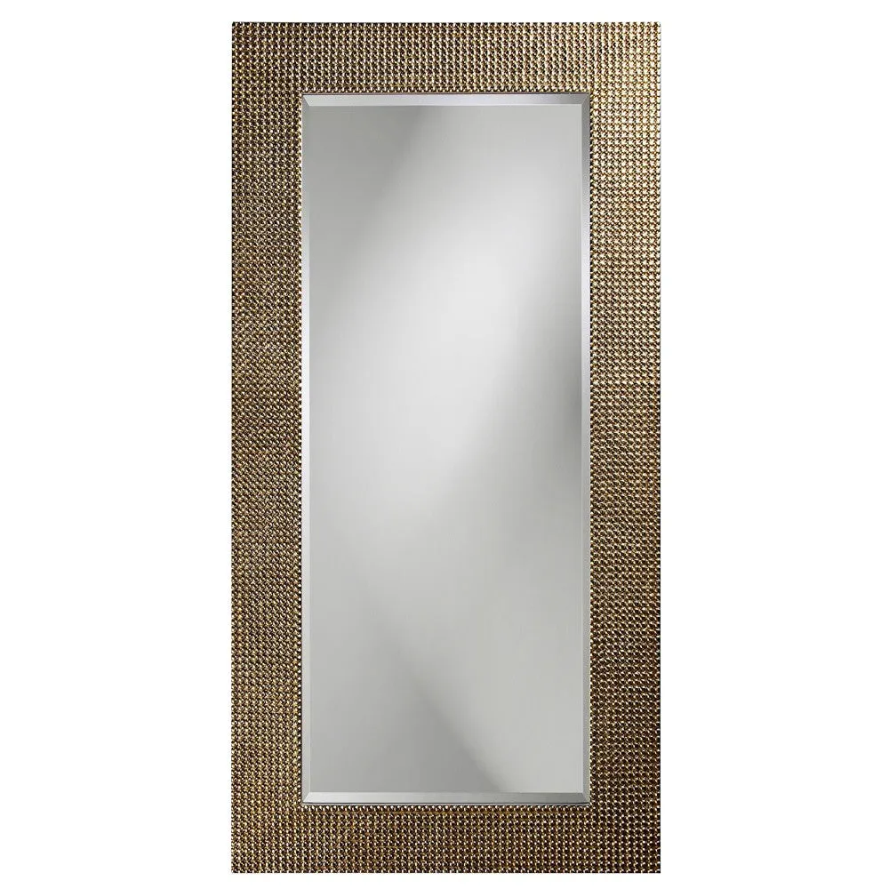 Lancelot Rectangular Mirror - Silver Leaf - Howard Elliott
