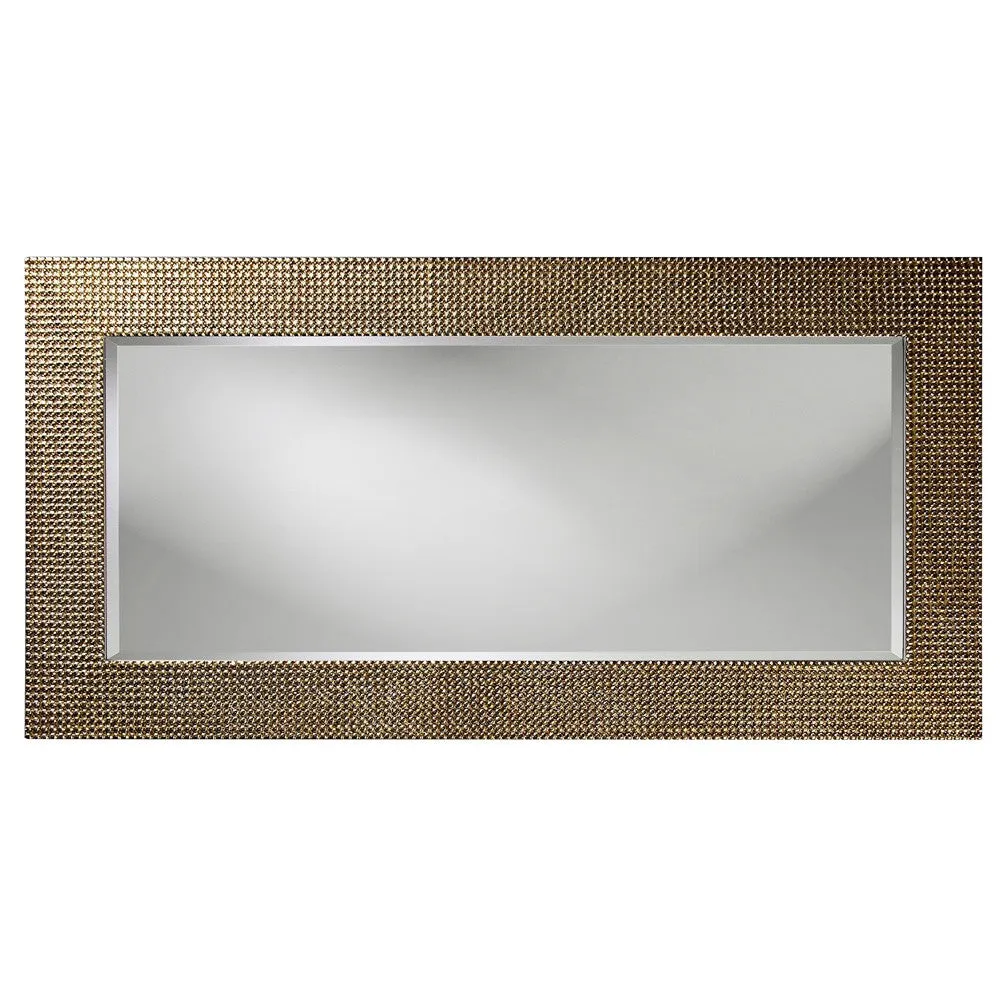 Lancelot Rectangular Mirror - Silver Leaf - Howard Elliott
