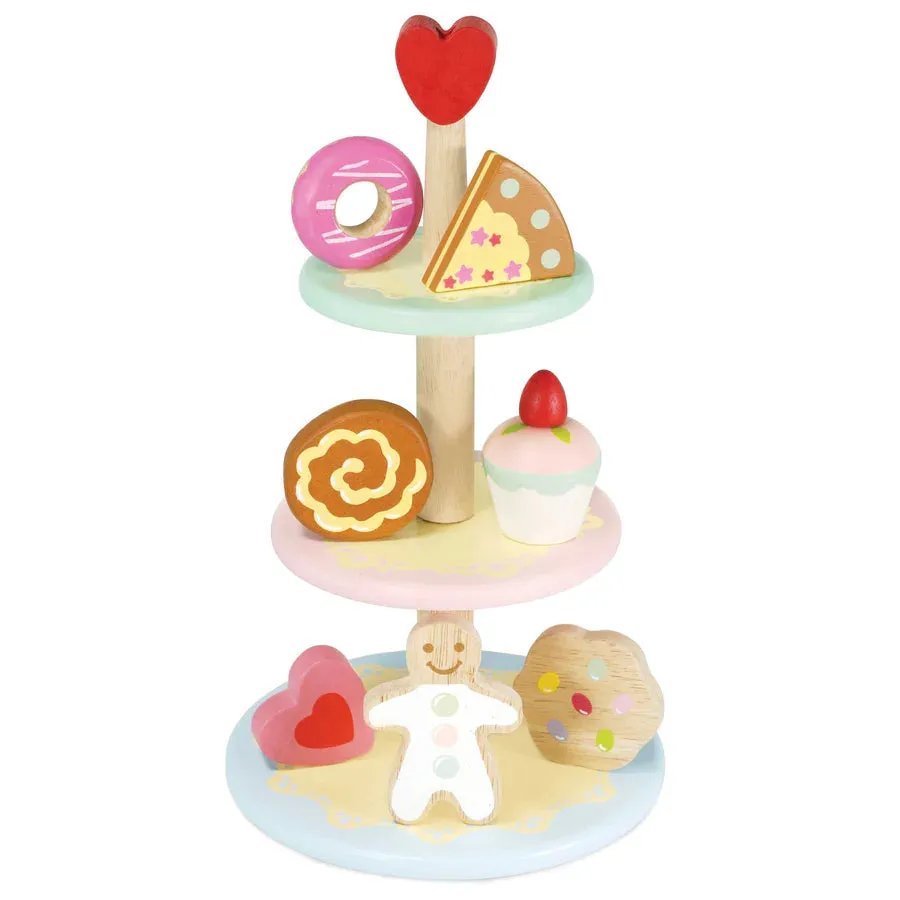 Le Toy Van Three Tier Patisserie Cake Stand
