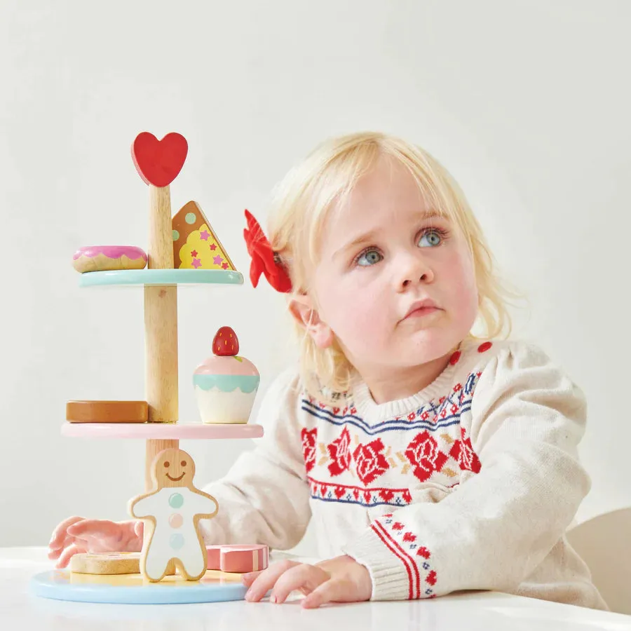 Le Toy Van Three Tier Patisserie Cake Stand