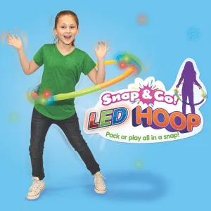 LED Snap 'N' Go Hoop with Motion-Activated Lights