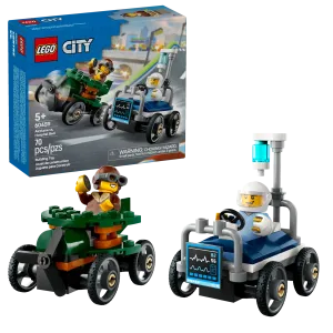 Lego Airplane vs. Hospital Bed Ra.. (60459)