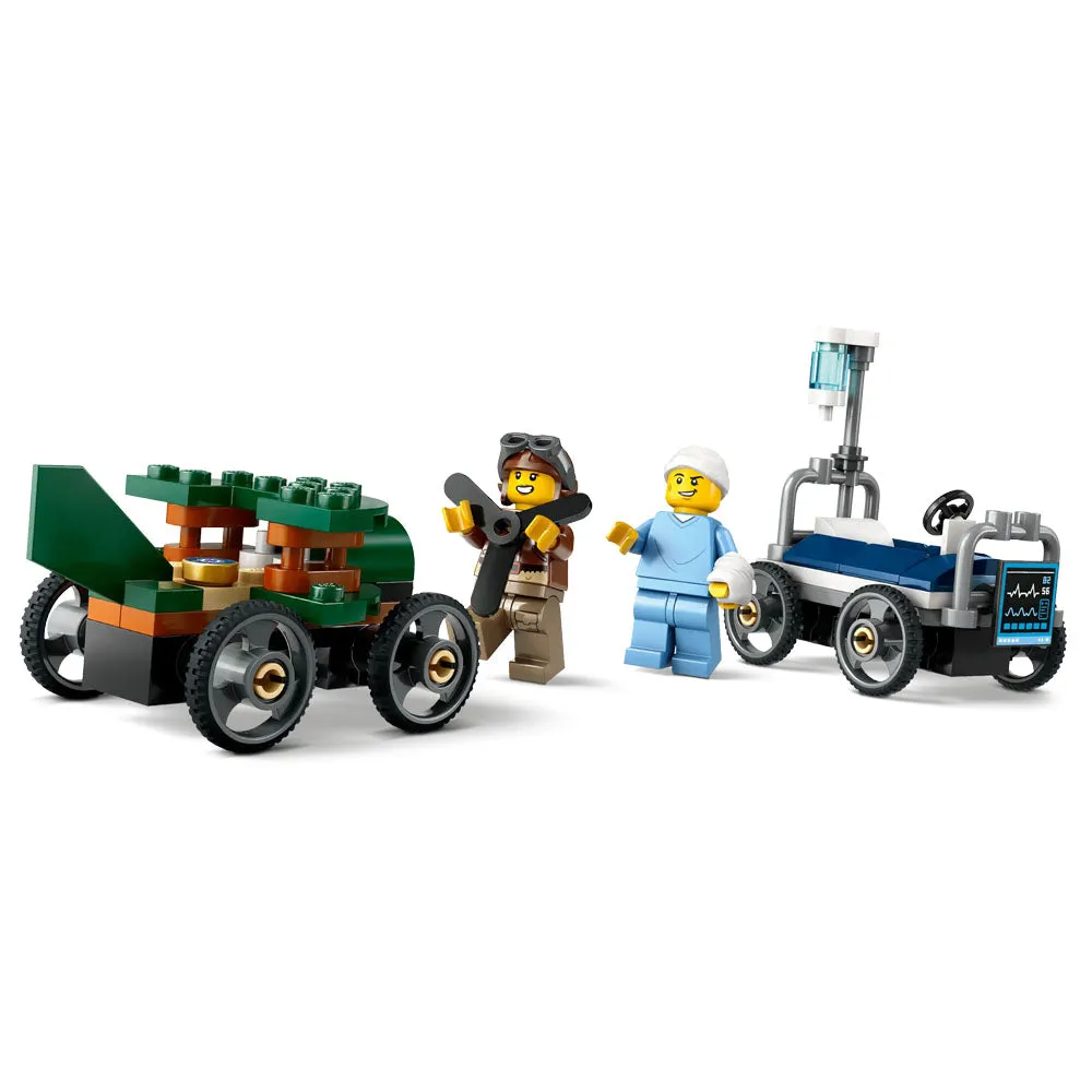 LEGO City Aeroplane vs. Hospital Bed - 60459