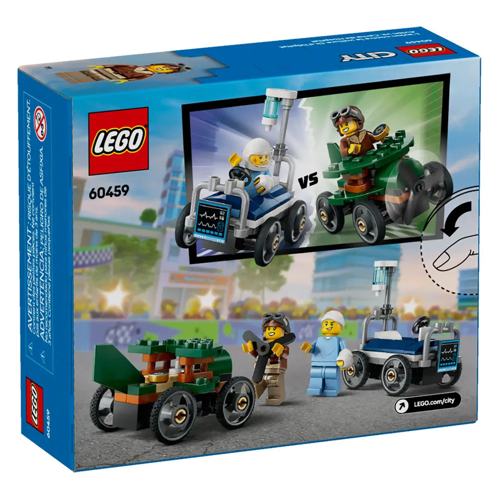 LEGO City Aeroplane vs. Hospital Bed - 60459