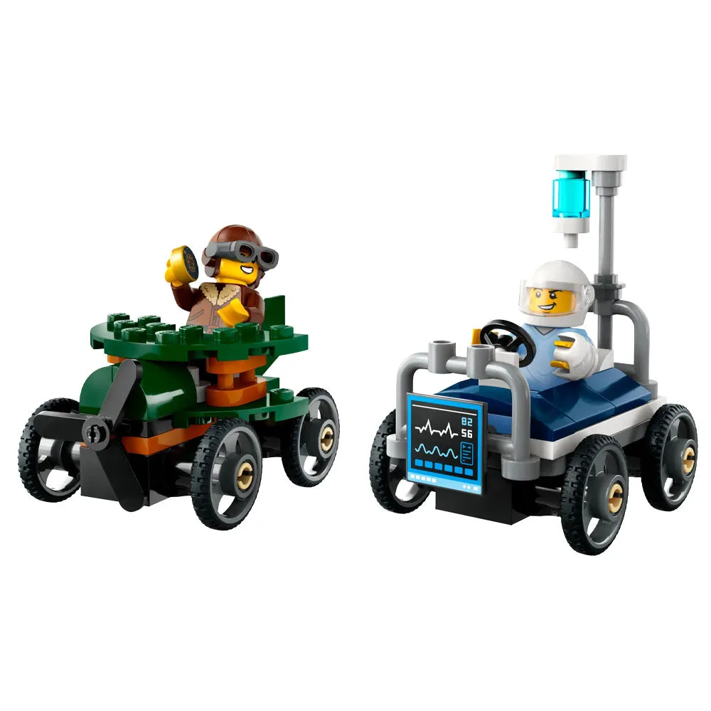 LEGO City Aeroplane vs. Hospital Bed - 60459