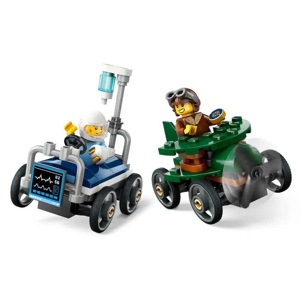 LEGO City Aeroplane vs. Hospital Bed - 60459
