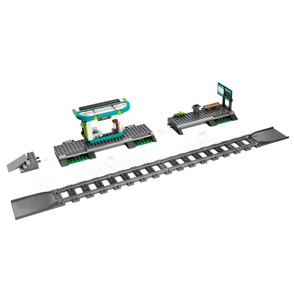 LEGO City Downtown Streetcar And Station 60423