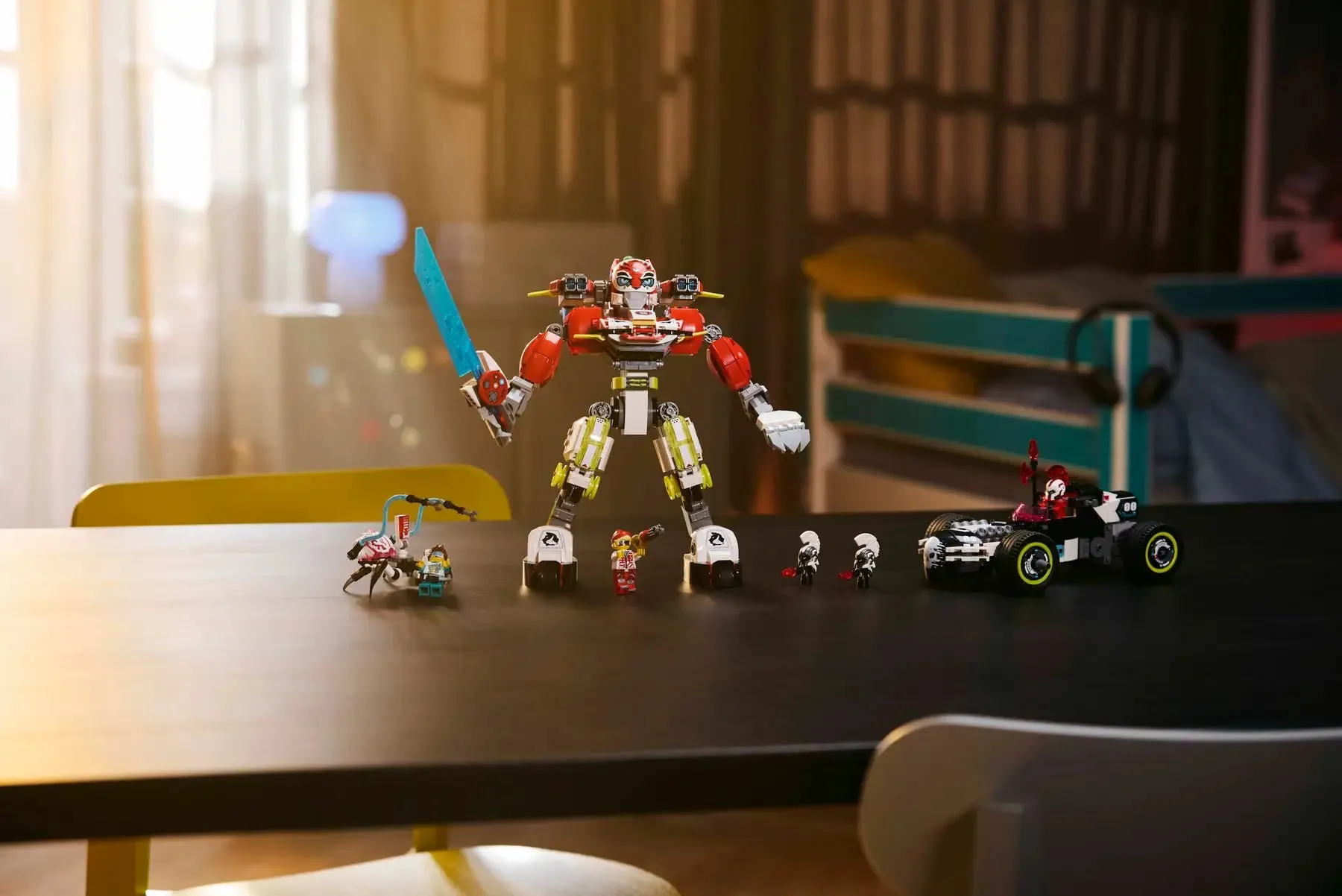 Lego Cooper's Tiger Mech & Zero's.. (71497)