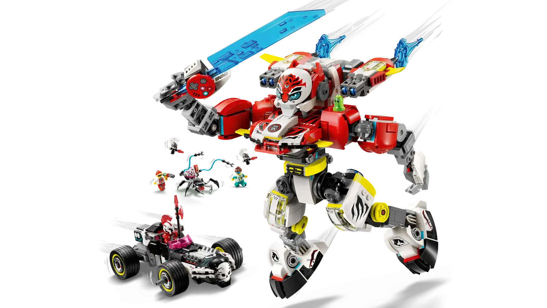 Lego Cooper's Tiger Mech & Zero's.. (71497)
